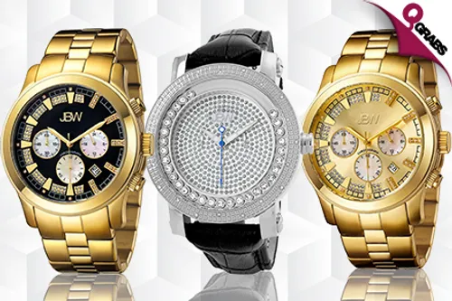 From QR699, Score a Timeless JBW Men's Watch - Choose from 6 Classic Designs! (Up to QR5059 Value)